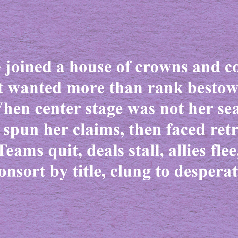 Mirror, Mirror, on the Wall…A modern riddle of ambition, image, and the illusions of&nbsp;power