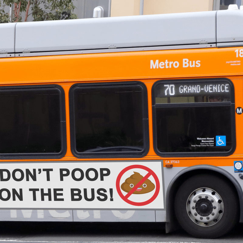 Please, Don’t Poop on the&nbsp;Bus!